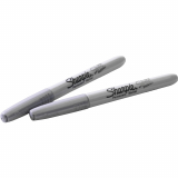 Sharpie&reg; Fine Permanent Marker Fine Tip Metallic Silver