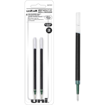 uni-ball&reg; 207 Impact&trade; Retractable Gel Pen Refills 1.0 mm Black 2/pkg