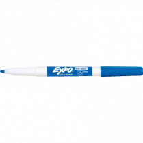 Expo&reg; Low Odour Dry Erase Marker Fine Blue