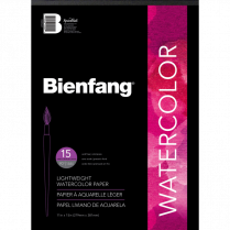 Bienfang Watercolour Pad 90lb 11"x15" 15Sheets