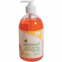 Safeblend Hand & Body Soap Mango Papaya Fragrance 500ml
