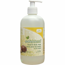 Safeblend Hand & Body Soap Shea Butter Scent 500ml