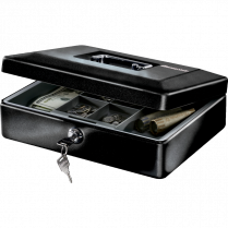 Sentry&reg;Safe 12" Safebox 11-13/16x9-1/4x3-5/8" Black