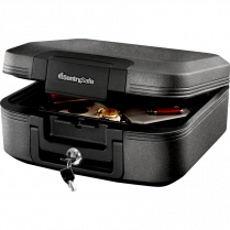 Sentry&reg;Safe Fire and Water Chest 0.28 cu. ft. Capacity Charcoal Gray
