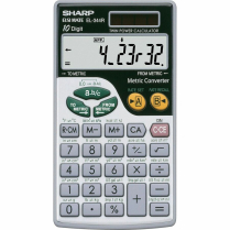 Sharp Metric Conversion 10-Digit Calculator