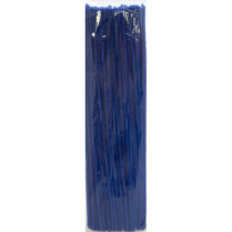 Chenille Pipe Cleaners 12" Dark Blue 100/pkg