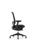Haworth Soji Task Chair Knit Back wLumbar Black