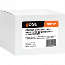 Spicers Packing Slip Envelopes Printed 4-1/2"x5-1/2" 1,000/cse