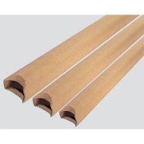 Crimped Mailing Tube 24"x2" Kraft