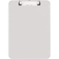 Business Source Flat Clip Clipboard 9"x12" Clear