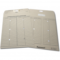 Supremex Interdepartment Poly Envelopes Press to Seal 10"x13" Bilingual Natural Kraft 100/box