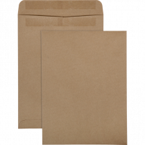 Basics&reg; Catalogue Envelopes Natural Kraft 9"x12" 100/pkg