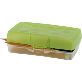 Storex&reg; Pencil Box Assorted Colours