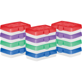 Storex&reg; Pencil Box Assorted Colours