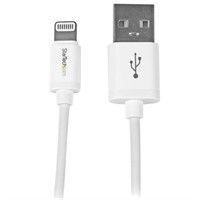 StarTech 6' White Apple&reg; 8-pin Lightning Connector to USB Cable for iPhone / iPod / iPad