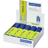Staedtler&reg; Textsurfer&reg; Highlighter Chisel Tip Yellow 10/box