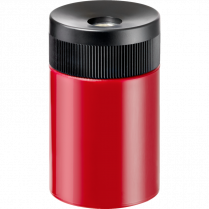 Staedtler&reg; Pencil Sharpener with Container Single Hole Assorted Colours
