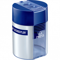 Staedtler&reg; Pencil Sharpener with Container Double Hole