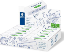 Staedtler White Erasers PVC & Latex-Free Large 20/box