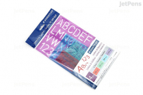 Staedtler 978 Lettering & Numbering Stencil Guides 4/pack