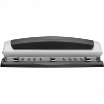 Swingline&reg; Precision Pro&trade; Desktop 2-3 Hole Punch Black & Silver