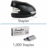 Swingline&reg; Tot&trade; Mini Stapler Black