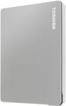 Toshiba Canvio&reg; Flex Portable Hard Drive 2TB Silver