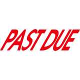 Trodat&reg; Printy 4911 Self-Inking Message Stamp PAST DUE