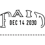 Trodat&reg; 2210 Dater PAID