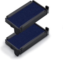 Trodat&reg; 6/4911 Replacement Ink Pad Blue 2/pkg