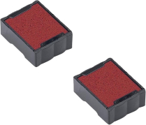 Trodat&reg; S-Printy 4921 Replacement Ink Pad Cartridge Red 2/pkg