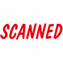 Trodat&reg; Printy 4911 Self-Inking Message Stamp SCANNED