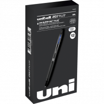 uni-ball&reg; 207&trade; Plus Retractable Gel Pens 0.7 mm Blue 12/box