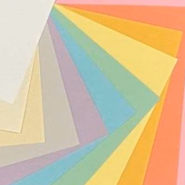 Domtar Lettermark&trade; Colors Vellum Bristol Cover Stock 67 lb 8-1/2" x 11" 250/pkg - Various Colours