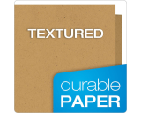 Oxford&reg; Earthwise&reg; 100% Recycled Twin Pocket Portfolios Letter 10/Pkg- Various Colours