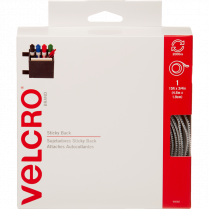Velcro&reg; Sticky Back&trade; Tape 3/4"x15' White