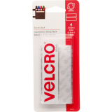 Velcro&reg; Sticky Back&trade; Fasteners 3-1/2"x3/4" Strips 4/pkg