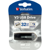 Verbatim&reg; Store 'n' Go&reg; V3 USB 3.0 Drive 32GB Grey