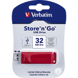 Verbatim&reg; Store 'n' Go&reg; USB 2.0 Drive 32GB Red