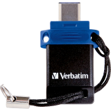 Verbatim&reg; Store 'n' Go Dual USB-C (w/ USB-A Adaptor) 2.0 Drive 64GB