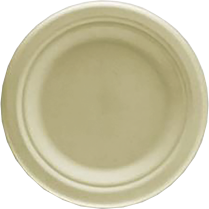 Victoria Bay Round Paper Plates 8-3/4" Brown 125/pkg