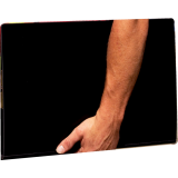 VLB Duraply&reg; Stay Clean Folding Clipboard 11"x17" Black