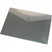VLB FileMode Frosted Poly Envelope 13-1/4"x9" Letter Charcoal