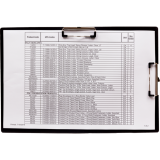 VLB Duraply&reg; Stay Clean Clipboard 11"x17" Black