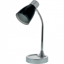 Bostitch&reg; Adjustable Desk Lamp 3W Silver & Black