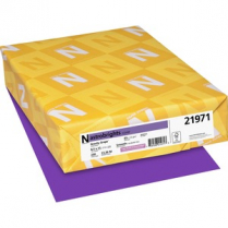 Astrobrights&reg; 65lb Cardstock 8-1/2"x11" Gravity Grape 250/pkg