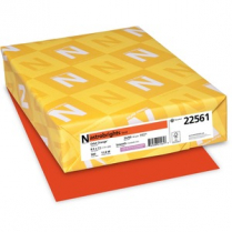 Astrobrights&reg; 24lb Paper 8-1/2" x 11" Orbit Orange 500/pkg