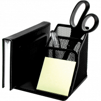 Winnable Mesh Desk Organizer Black