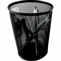 Winnable Mesh Jumbo Organizer Cup Black