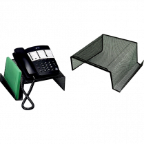 Winnable Mesh Telephone Stand Black